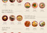 create modern and attractive food menu design